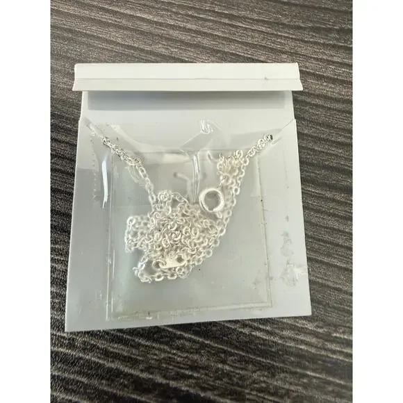 NWT Fine Silver Plated Gold and Silver Cross Necklace - Picture 2 of 2